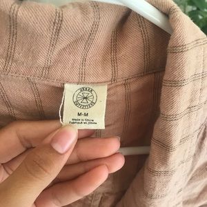 pink oversized coat